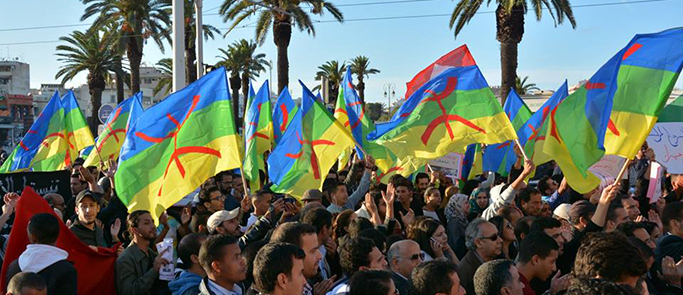 manifestation amazigh marrakech