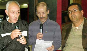 Ahmed ADGHIRNI, LOUNES Belkacem et Rachid RAHA Ahmed ADGHIRNI, LOUNES Belkacem et Rachid RAHA