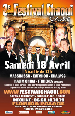 Festival Chaoui à Marseille