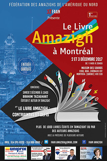 Livre Amazigh à Montréal